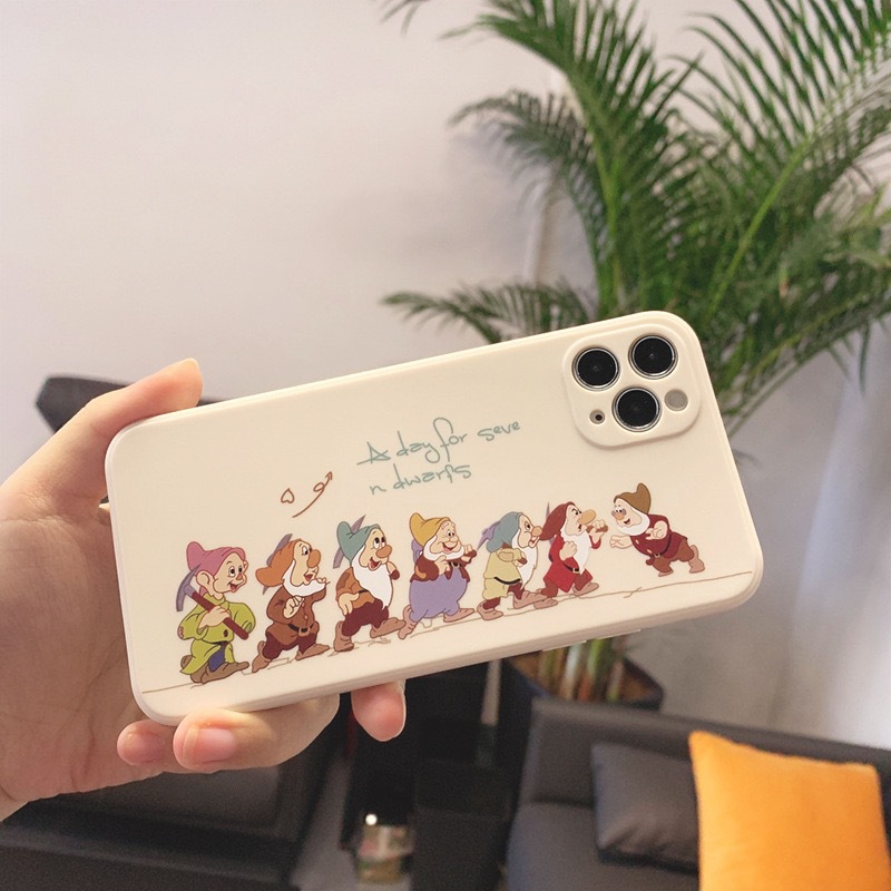 Ốp điện thoại Seven Little People Apple iPhone 13 11ProMax 12Pro Max Xs XR i7 i8Plus SE2