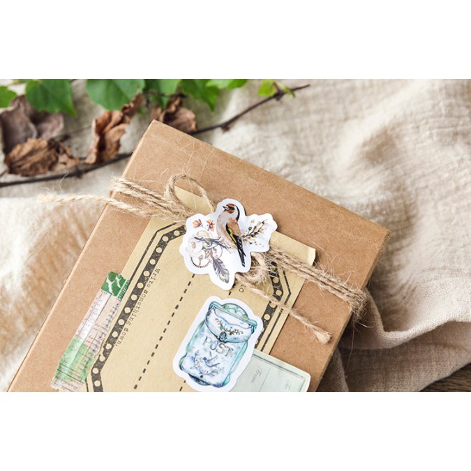 KimiTape Sticker hình dán vintage đồng hồ 46 hình