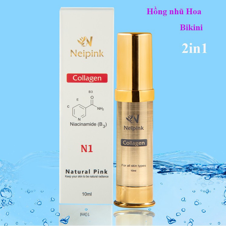 Hàng Hot Làm hồng vùng kín nhũ hoa N1 - Giảm thâm nách,bẹn N2 Neipink Cream 10ml