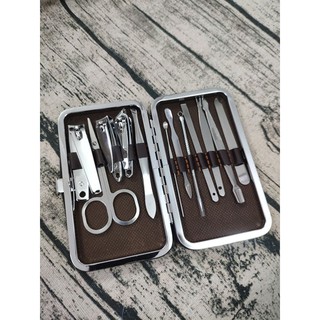 Bộ Bấm Móng Tay 12 Món Mini Đa Năng Chuyên Nghiệp.