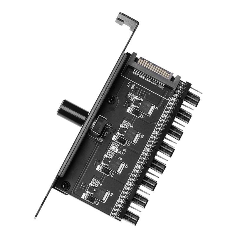 Bộ Điều Khiển Tốc Độ Quạt 3pin 4Pin Sata / 4Pin Từ 1 Đến 8 PCI