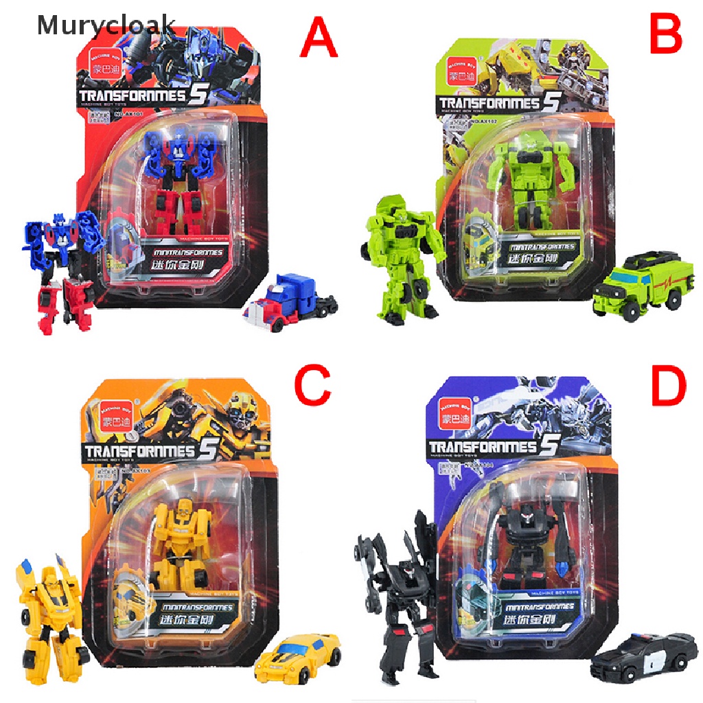 Đồ chơi rô bốt biến hình xe hơi Murycloak 8 loại cho bé trai