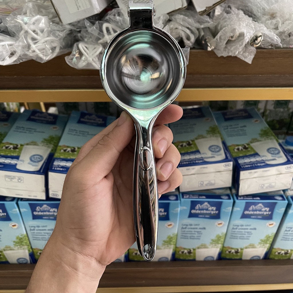 Dụng Cụ Vắt Chanh INOX Cao Cấp, Đồ Ép Chanh, Lấy Nước Cốt Chanh, Tắc Dễ Dàng