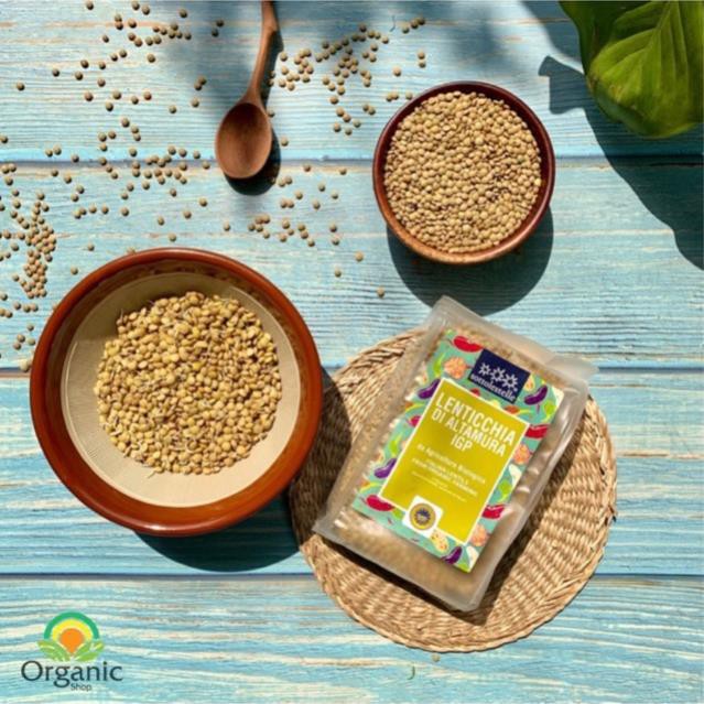 Đậu Lăng Xanh Hữu Cơ Sotto 400g Organic Green Lentil