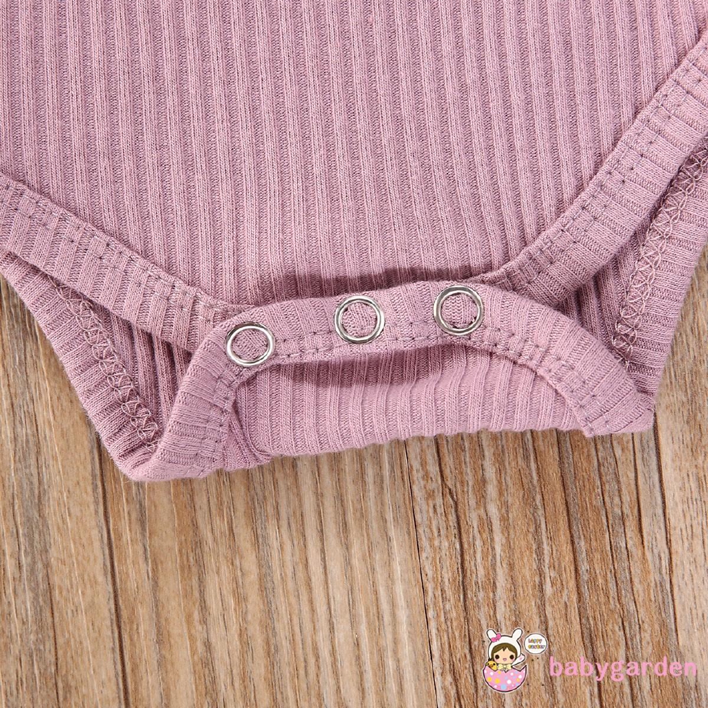 Áo Liền Quần + Quần Short Cho Bé Gái Từ 0-18 Tháng Tuổi