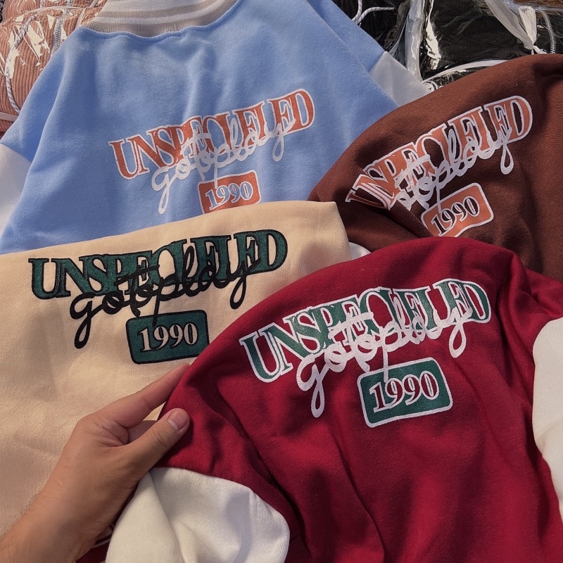 Áo Khoác Nữ Dáng Lửng Croptop Chất Nỉ Ngoại Cao Cấp in Chữ IN_Vải Loại 1 Không Xù Lông_Phom Chuẩn 63Kg Mang Đẹp