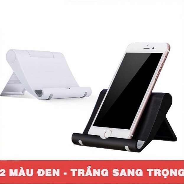 Kệ, Giá Đỡ Điện Thoại, Máy Tính Bảng, Ipad Bằng Nhựa Đa Năng Để Bàn Tiện Dụng Xoay 270 Độ