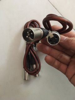 combo 2 jack canon đực cái dài 0.8m