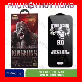 Kính cường lực 9d full màn hình iphone - chính hãng wk kingkong