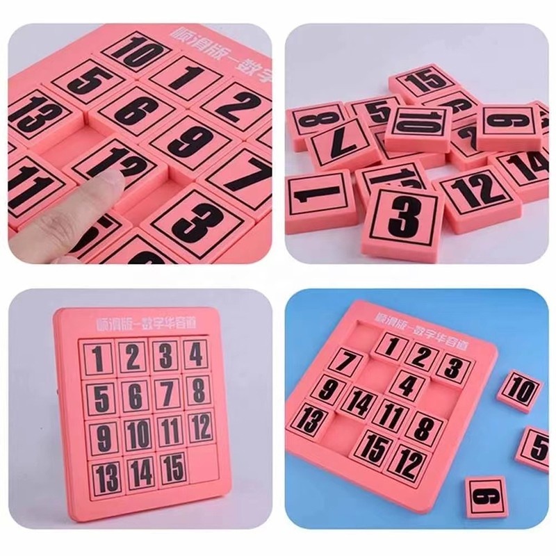 Klotski CâU đố Từ TíNh Kỹ ThuậT Số TrượT đồ ChơI GiáO DụC PháT TriểN Trí NãO Tư Duy Logic CâU đố Trẻ Em