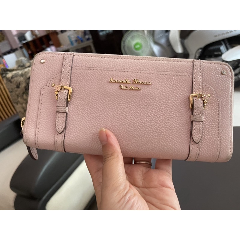Ví Samatha Thavasa hồng baby xinh xắn thanh lý