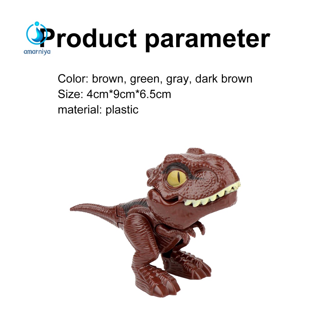 Mô Hình Đồ Chơi Khủng Long Cắn Tay Vui Nhộn Cho Bé