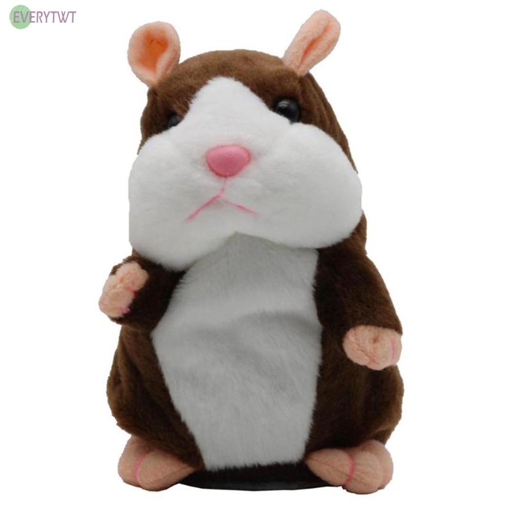 1 đồ chơi nhồi bông Hình Chuột Hamster Dễ Thương