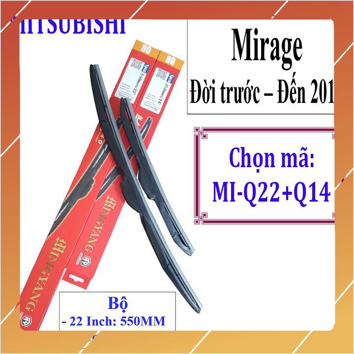 Cần gạt mưa MIRAGE - VÀ CÁC LOẠI XE KHÁC HÃNG MITSUBISHI S1