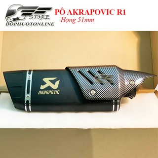 PÔ AKRAPOVIC R1 RẺ - ÂM THANH UY LỰC, THIẾT KẾ THỂ THAO <DPOL>