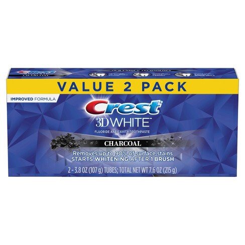 Kem đánh răng than hoạt tính Crest 3D White Charcoal Toothpaste