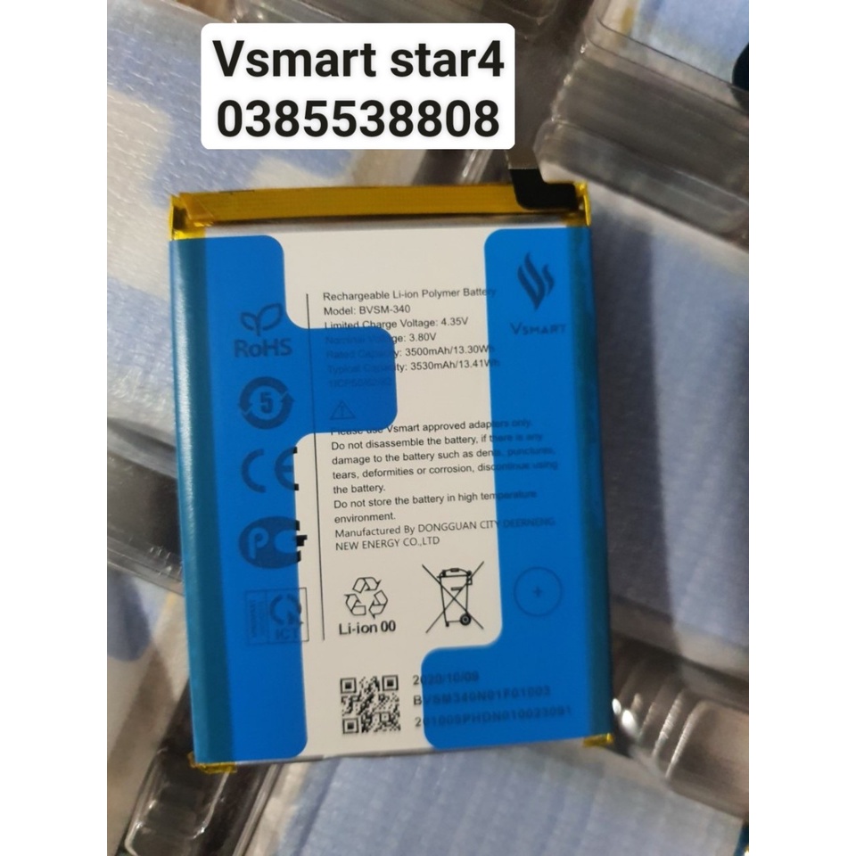 Pin Điện Thoại Vsmart Star 4.