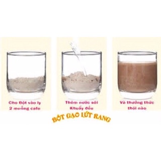 Bột gạo lứt rang sẵn 1kg
