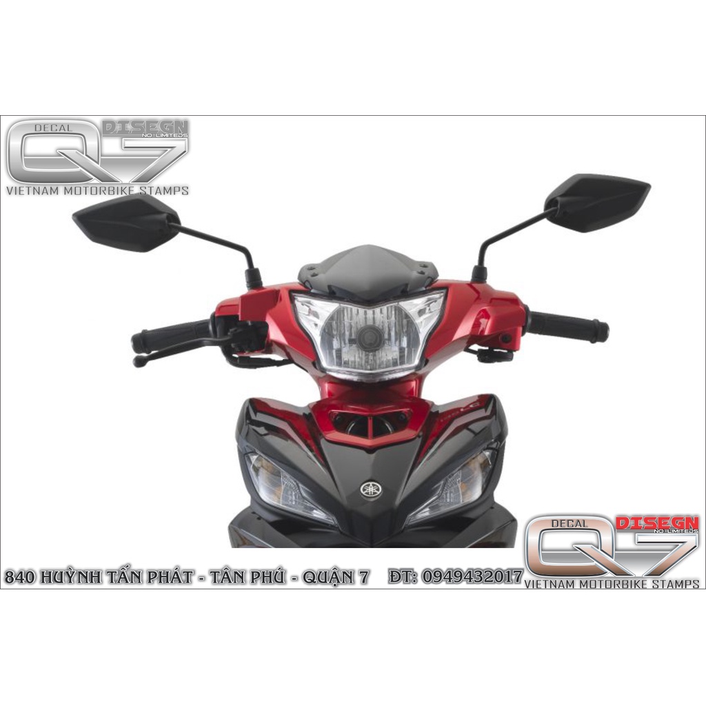TEM RỜI EXCITER 2011 LC 2021 ĐỎ ĐEN