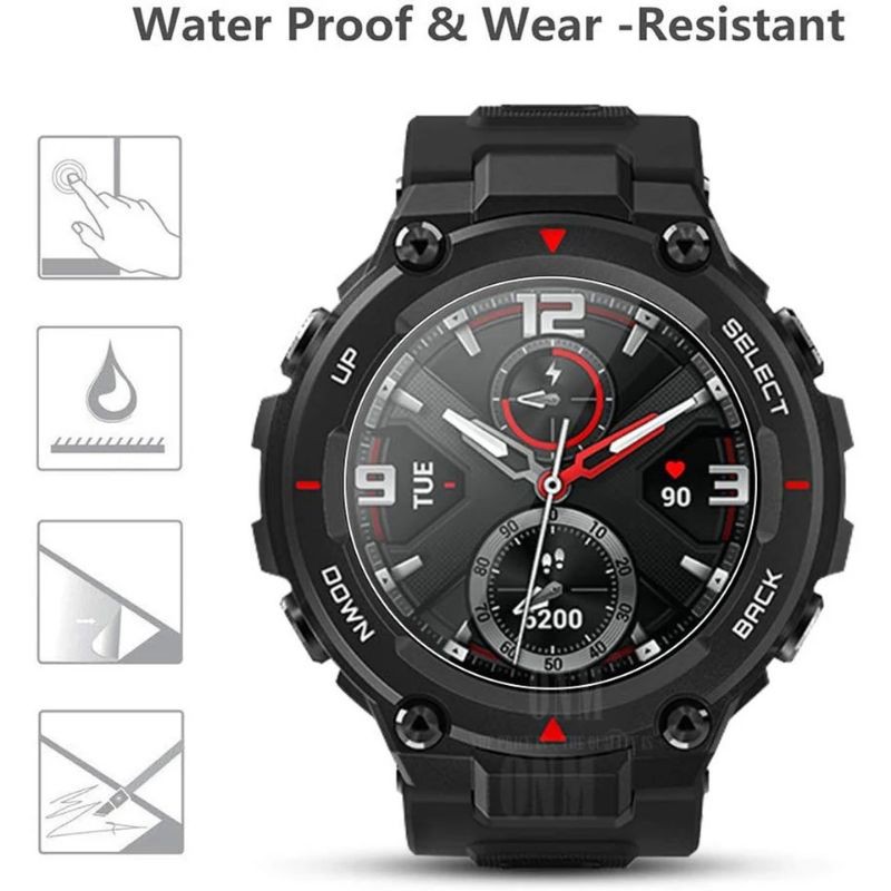 Kính cường lực cho đồng hồ Amazfit Serie ( T-rex, GTR 47mm, GTR 42mm, Stratos 3, Amazfit Pace, Verge, Verge Lite)