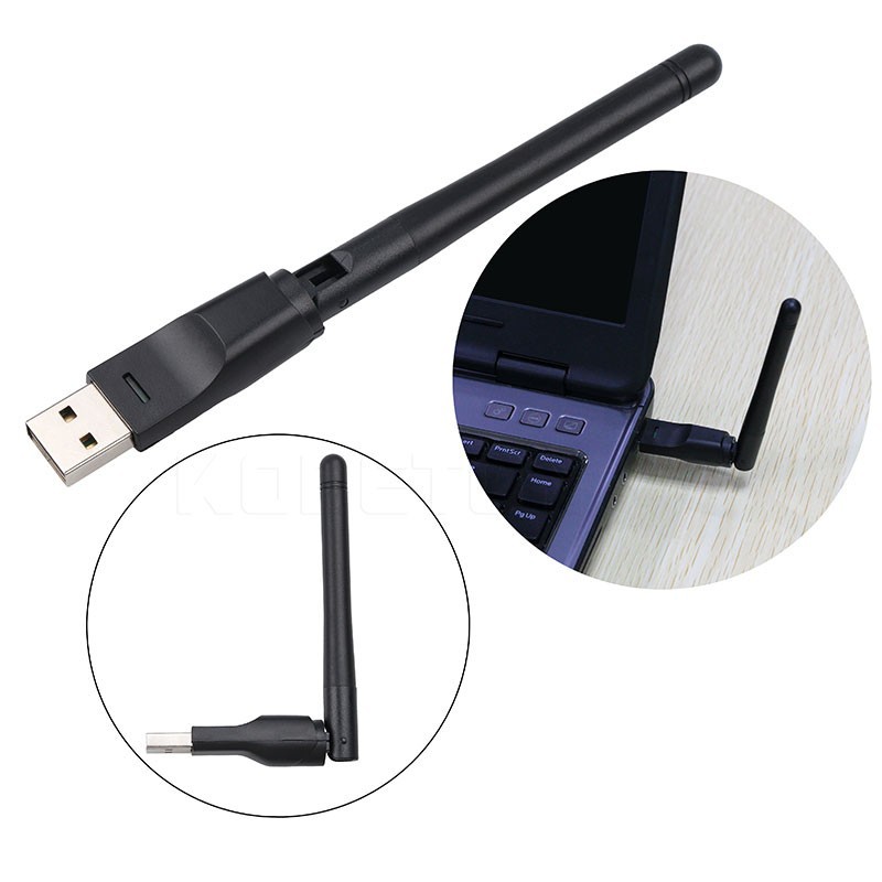 Bộ điều hợp mạng LAN không dây cổng USB có ăng-ten | BigBuy360 - bigbuy360.vn