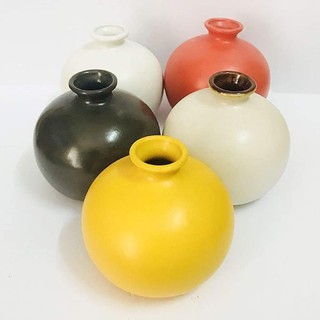 LỌ HOA GỐM SỨ BÁT TRÀNG MINI TRƠN CAO CẤP
