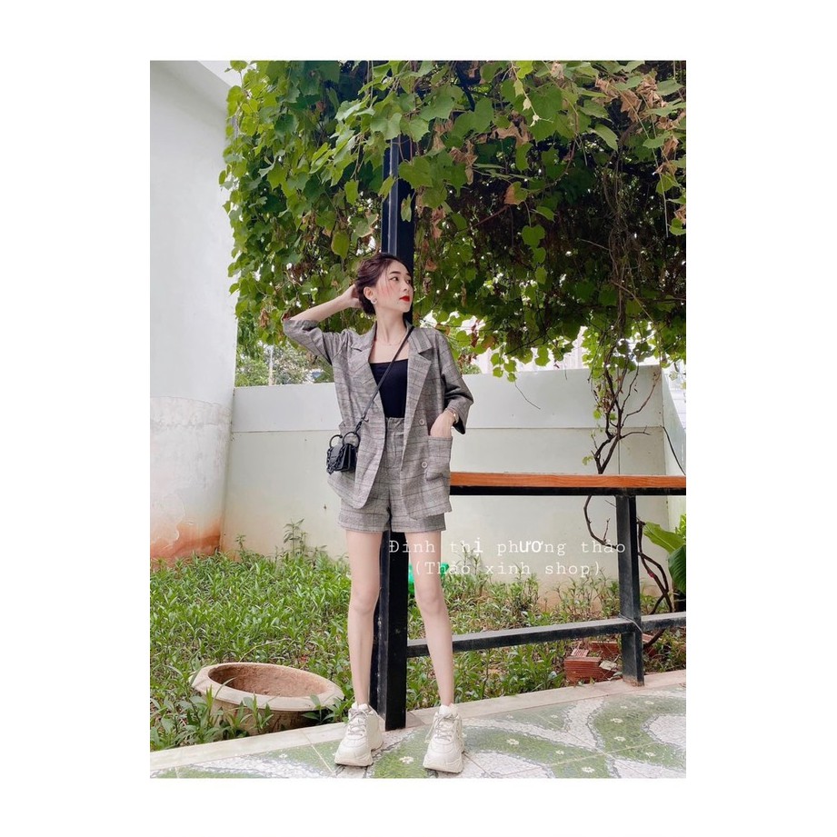 Set đồ nữ cá tính, set quần váy kiểu đi chơi sang chảnh mùa hè đẹp 8A00052 | BigBuy360 - bigbuy360.vn