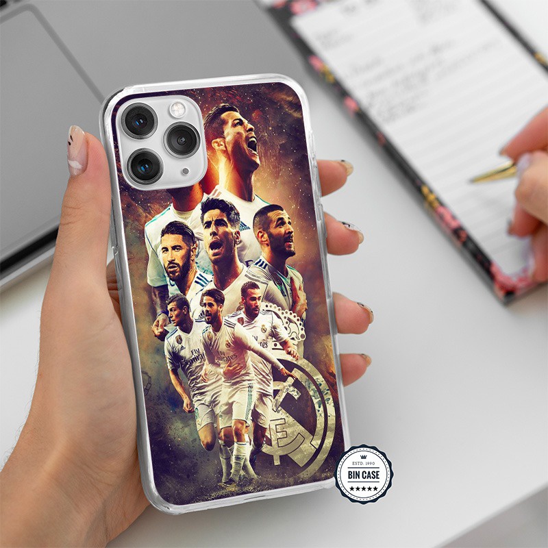 ⚽ Ốp lưng Real Madrid siêu hot trend ⚽ Ốp dẻo độc đáo iphone 6/6s/7/8 plus/x/xr/xs max/12 pro max/11 promax SPORT0063