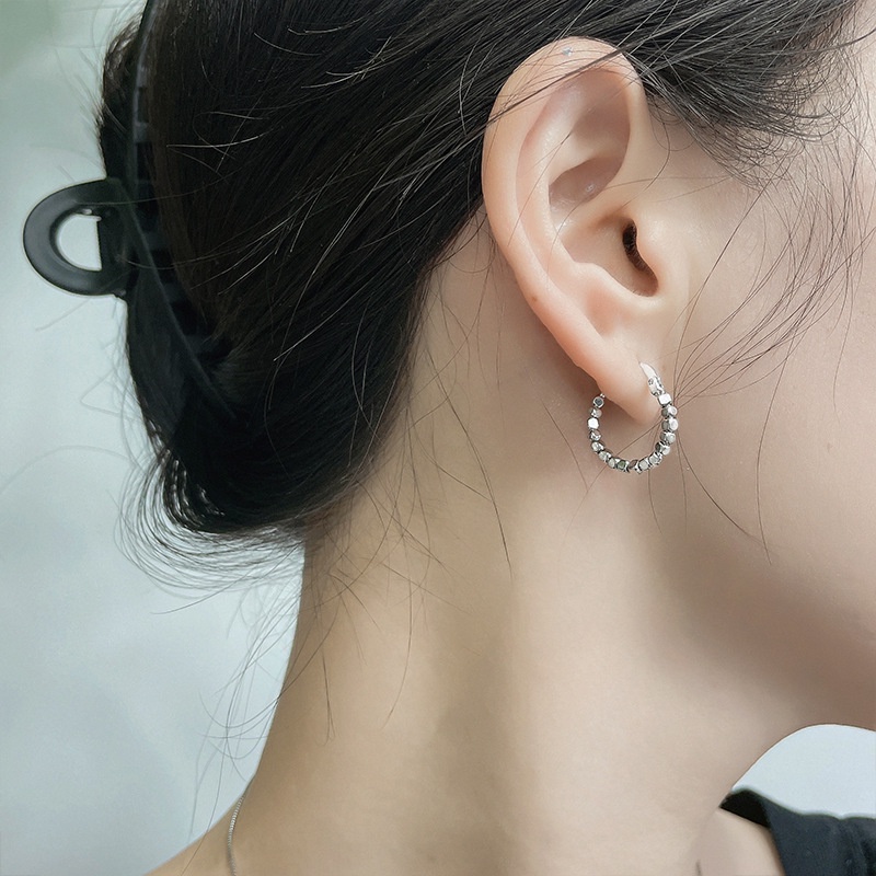 1 cặp - Bông tai lấp lánh cách điệu