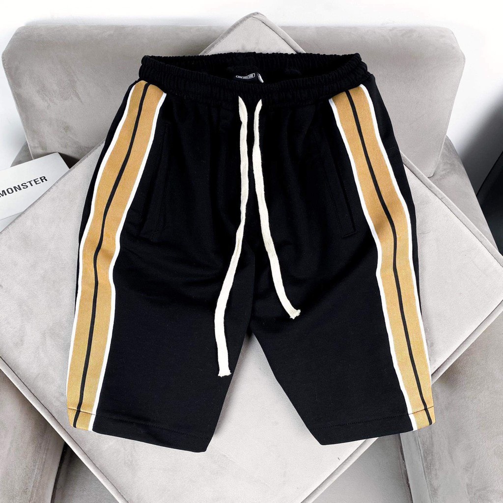 Quần short nam GUMANO Quần đùi nam thể thao kẻ sọc unisex chất liệu cao cấp thoáng mát