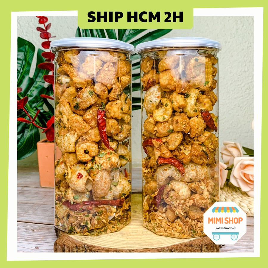 Da Heo Tóp Mỡ hũ 250G - MIMI SHOP | Giòn Rộp - Không hôi dầu