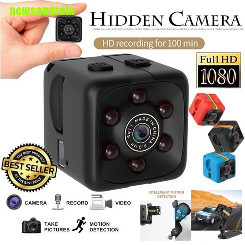 Camera Hành Trình Kỹ Thuật Số Sq11 1080p Hỗ Trợ Quay Đêm