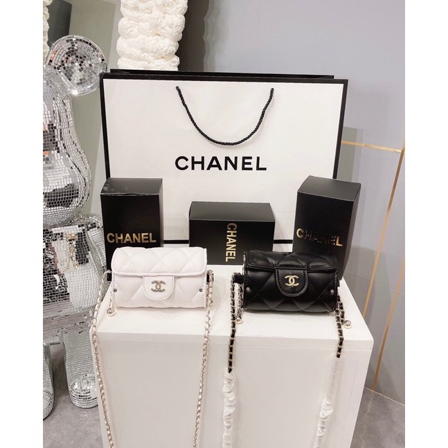 TÚI ĐEO CHÉO CHANEL DÁNG TRỐNG MINI QUAI CHUÔNG NEW MỚI