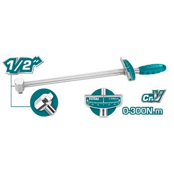 Cần siết lực 1/2&quot; TOTAL THPTW300N2