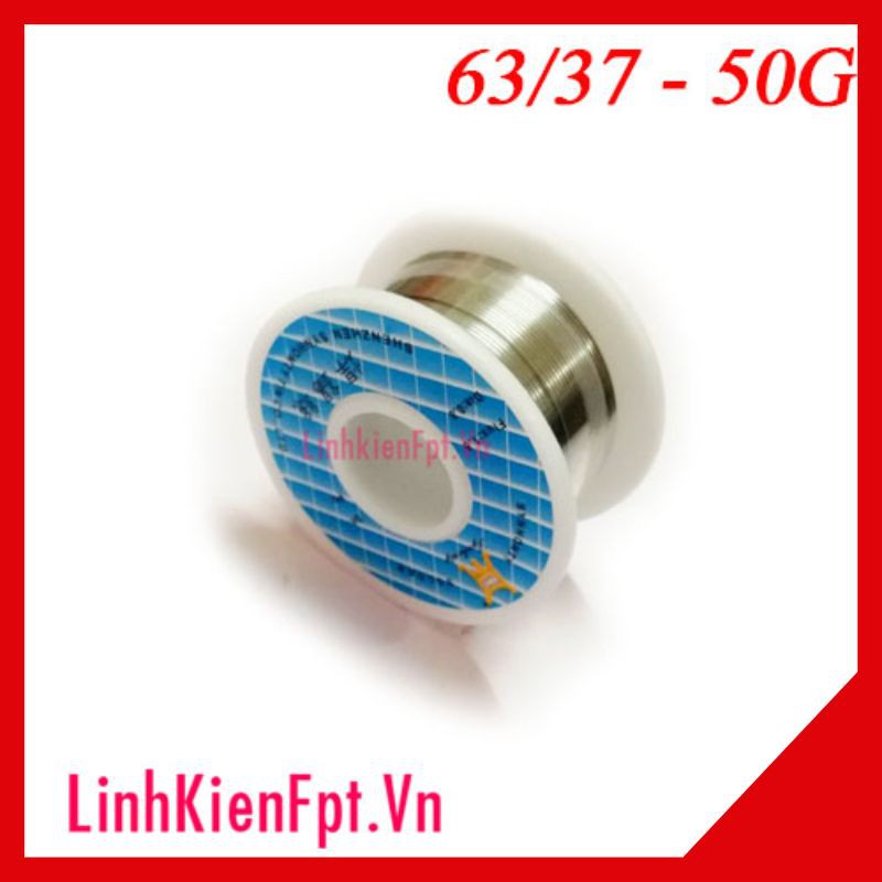 Thiếc hàn 0.8mm 63/37 50gram