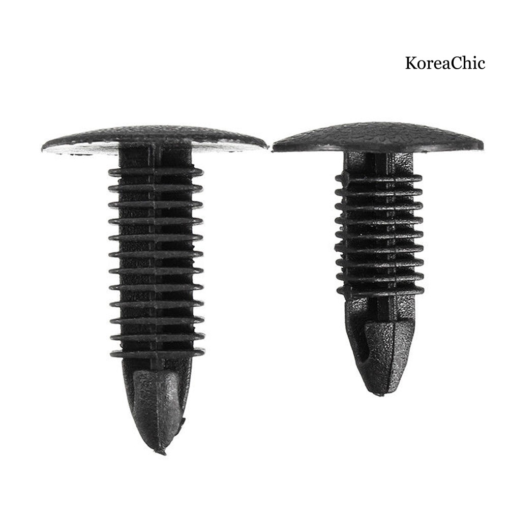 Set 50 đinh tán bằng nhựa phụ tùng cho xe ô tô