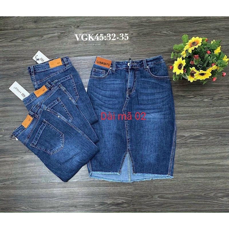 Chân Váy Jean Big Size 55-100kg