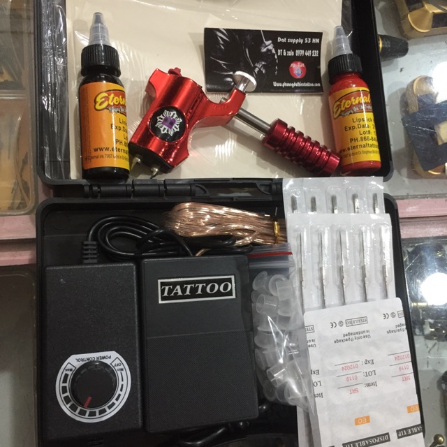 Combo 1 máy xăm rotary bishop