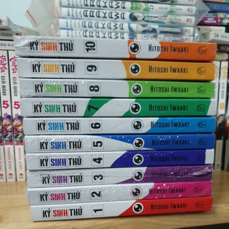 kí sinh thú Full 10q + Full quà