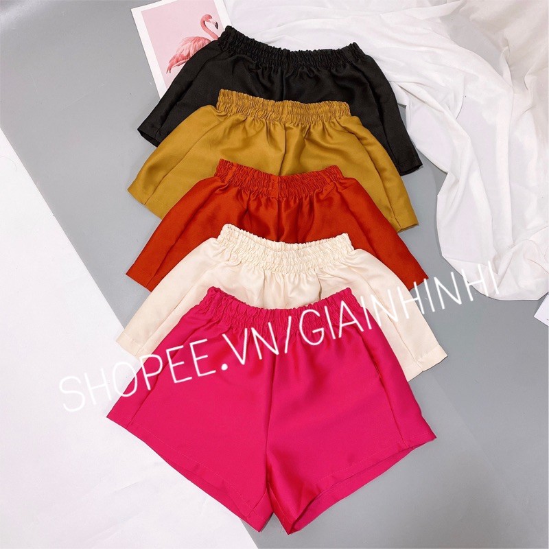 Quần short phồng tacta 2 túi, Quần đùi nữ cạp chun CS675 - NhiNhi Shop | BigBuy360 - bigbuy360.vn