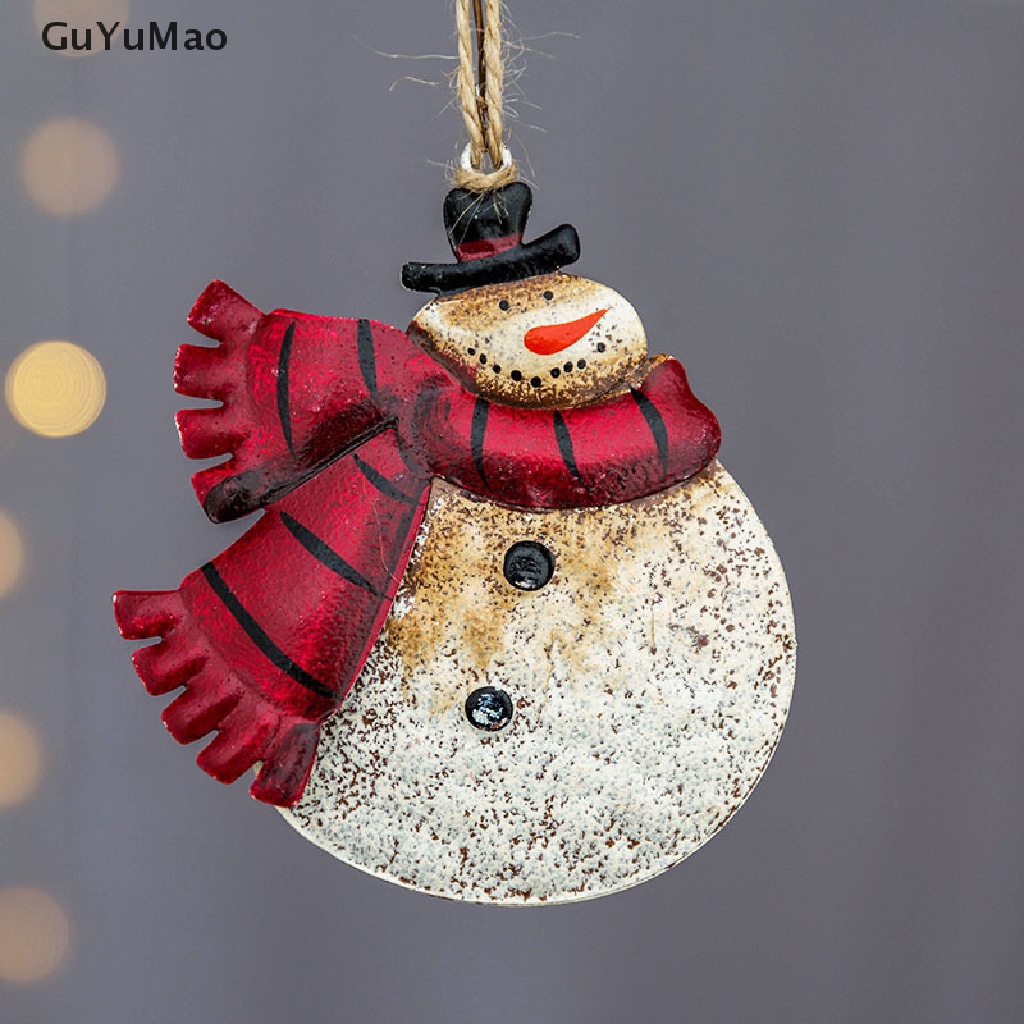 Ông Già Noel / Người Tuyết / Thiên Thần Bằng Sắt Treo Trang Trí Giáng Sinh   Prta
