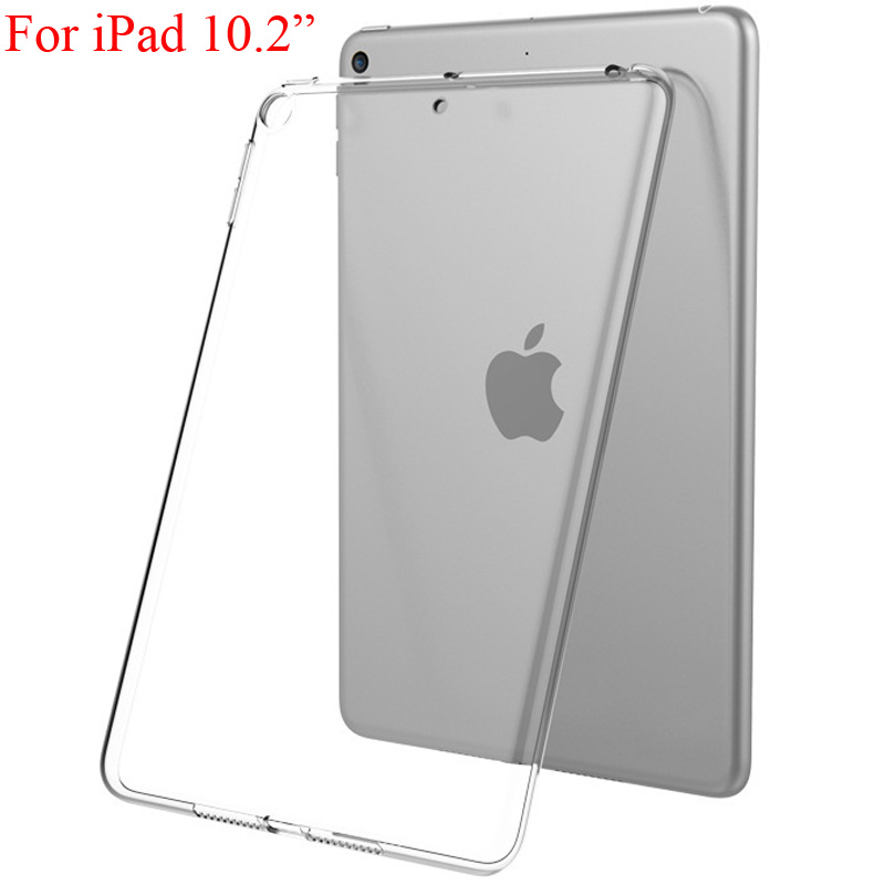 Ốp Lưng Nhựa Tpu Mềm Trong Suốt Cho Ipad Gen 8 10.2 Inch 2019 Ipad 7