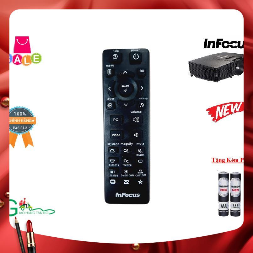 Remote Điều khiển từ xa máy chiếu InFocus- Hàng chính hãng,mới 100%-Tặng kèm Pin