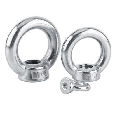 Ecu mắt, ecu móc cẩu, ecu inox M6-M8 inox 304