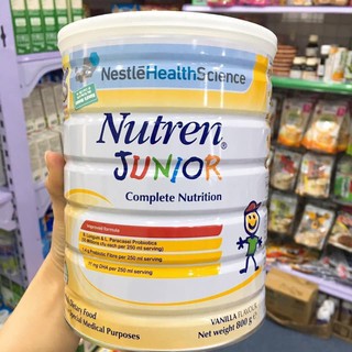 (DATE 7/2022)Sữa Nutren Junior 800g Dành Cho Trẻ Biếng Ăn Suy Dinh Dưỡng