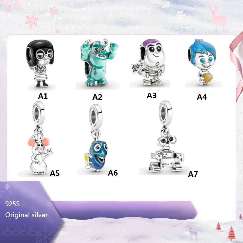 Hạt Charm Hình Nhân Vật Buzz Lightyear Trong Phim Disney Pixar Edna