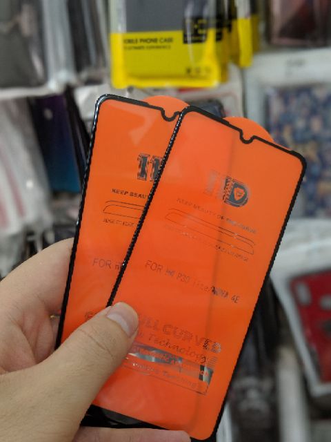 Cường lực 11D cho Huawei P30 Lite / Nova 4e FREESHIP Từ 50k full màn full keo ôm màn 2.5D chất đẹp