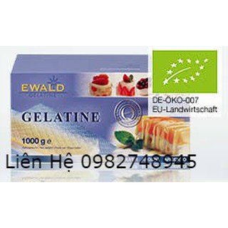 Combo 10 lá gelatine nhập từ Đức