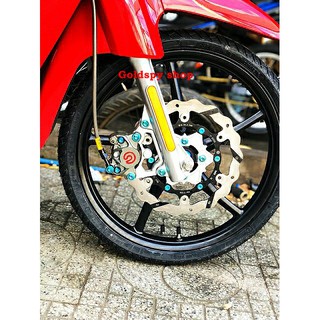 Mắt mèo dán phuộc phản quang ( giá 1 đôi )