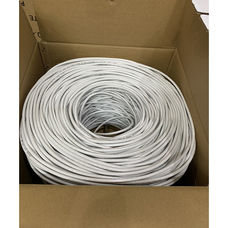 Thùng / Cuộn dây mạng cat6 Lblink  cuộn 8 lõi 305m - Cuộn dây mạng cat6E ENSOHO cuộn 8 lõi 305m